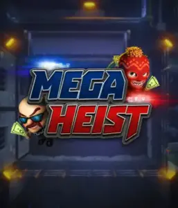 Get ready for the thrilling world of the Mega Heist game by Relax Gaming, featuring mischievous characters ready to pull off a big score. This image depicts the excitement of the heist with its dramatic logo and an ominous vault backdrop. Perfect for players looking for a heist adventure, offering a thrilling adventure. 