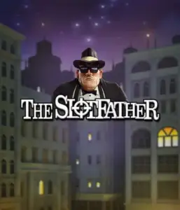 Enter the nefarious realm of The Slotfather game by Betsoft, featuring a commanding mafia boss standing against a nocturnal cityscape. This graphic captures the gritty ambience of the mafia underworld, with the boss dressed in a traditional black suit and hat. Perfect for lovers of gangster-themed games, delivering a gripping escape. 